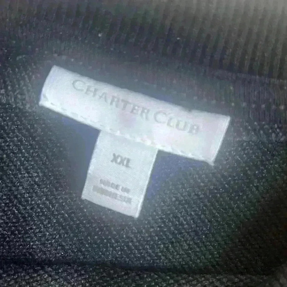 Charter Club Vintage Scottie embellished Swiss Terry sweatshirt. XXL Black/Red - Picture 11 of 12